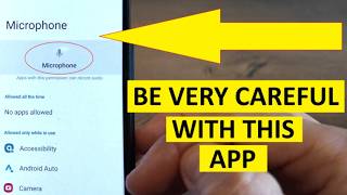 Be very CAREFUL with this Microphone LISTENING app | Deactivate what's not needed. It listens a lot!