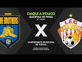 QUARTAS DE FINAL CAMP. MUNICIPAL DE FUTSAL - JOSÉ DA PENHA-RN / THER BROTHERS X FAVELÃO | Alto OSTV