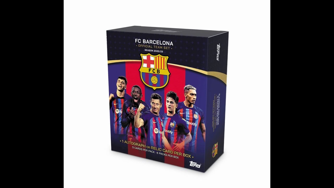 【Soccer】2022-23 Topps Team set FC Barcelona Hobby 3 box 　=Messi Auto Hunt!!=