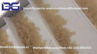 Fried Slanty Fryums Snack Machine/Extrusion Pellet Fry Production line