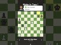 Chess.com puzzle 1June @chess #music #games #chess #puzzle