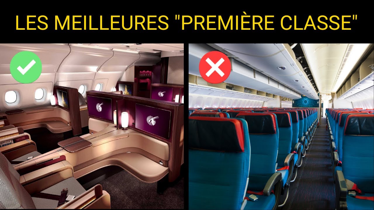 Les 7 Meilleures PREMIERE CLASSE En Avion ! - YouTube