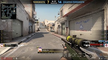 CS:GO Gameplay Ace Clutch Dust II MM Global Elite