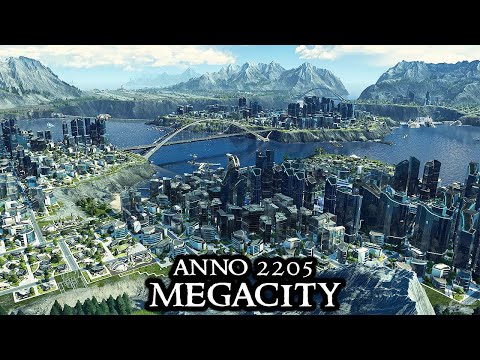 Anno 2205 MEGACITY - The BEGINNING || FULL GAME Sci-Fi City Builder Revisited HARD Settings Part 01