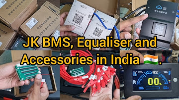 All JK BMS models in India. Active balancing, Bluetooth.