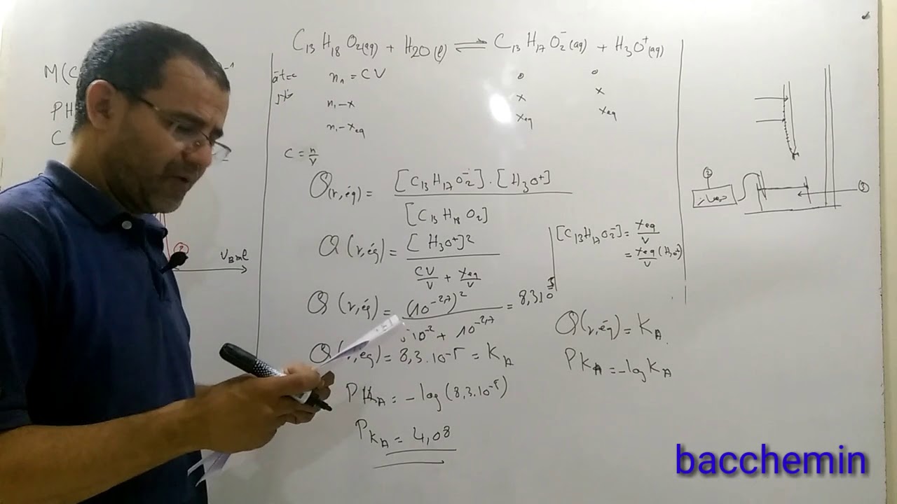 تصحيح وطني 2018 كمياء العمود  علوم الحياة و الارض bacchemin