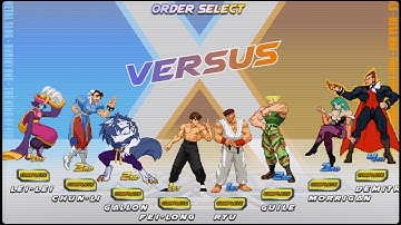 Darkstalkers Vs. Streetfighter!? SXC Tandem #26