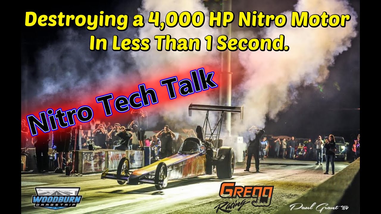 Nitro Tech Talk ~ Destroying a 4,000HP Nitro Motor In Less Than 1 Second