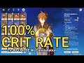 Childe dps 100% CRIT RATE! INSANE DAMAGE! basic team composition! Boss fight and spiral test