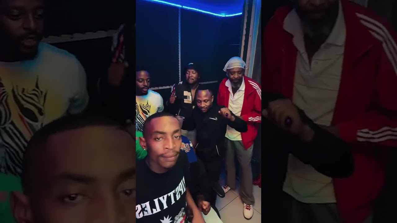 Tata sello sebotsane is in studio 🎙 with  Leemkracy