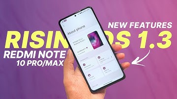 Rising OS 1.3 For Redmi Note 10 Pro/Max | Android 13 | QS Header Image & More Features