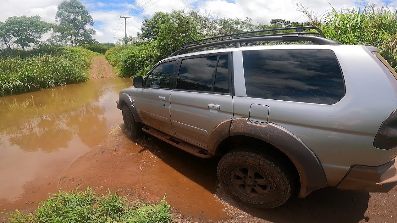 Testando a Pajero Sport HPE 4x4 Topzera