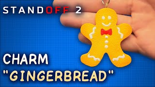 How to Make a Charm &quot;Gingerbread&quot; Standoff 2 made of wood. DIY KEYCHAIN Gingerbread Man