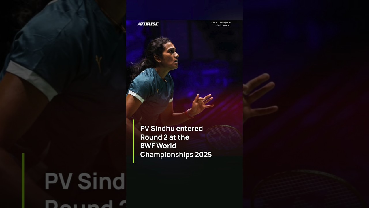 PV Sindhu Dominates Nalbantova to Enter Round 2 | BWF World Championships 2025