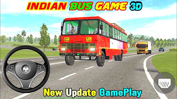 Indian Sleeper Bus Simulator 3d Gameplay | New Update Gameplay | Indian Bus Game 3d
