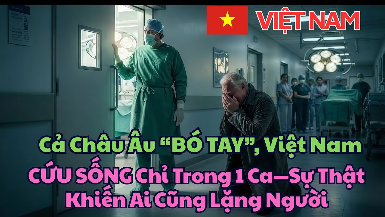 Cả Châu Âu “BÓ TAY”, Việt Nam CỨU SỐNG Chỉ Trong 1 Ca—Sự Thật Khiến Ai Cũng Lặng Người
