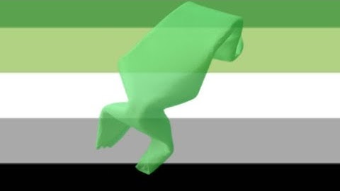 Frogs vibin to aromantic moodboard(for ASAW)