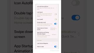 phone setting open and double tap screen lock TRAI trick right 1K subscriber target 🎯🙏🎯