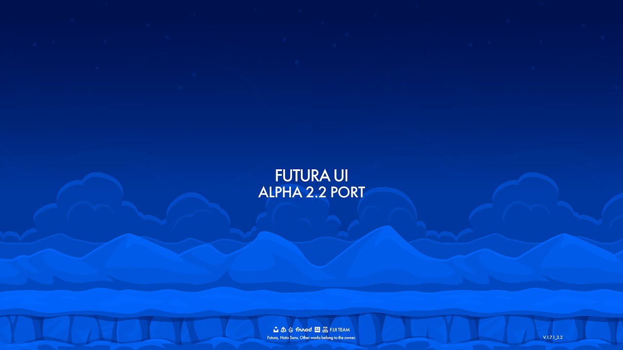 [2.2] Futura UI Texture Pack, Alpha 1.7.1, 2.2 Port