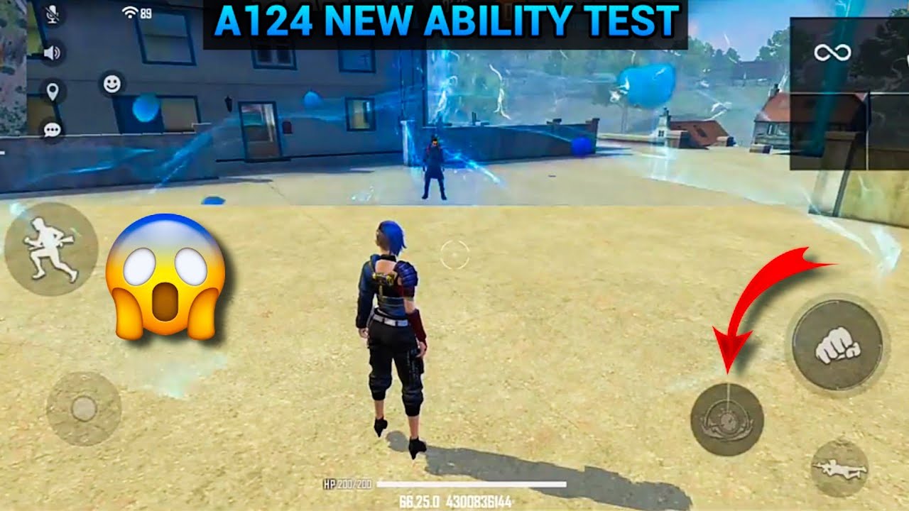 A124 CHARACTER ABILITY CHANGE AFTER OB33 UPDATE | A124 ABILITY TEST | FREE FIRE 
