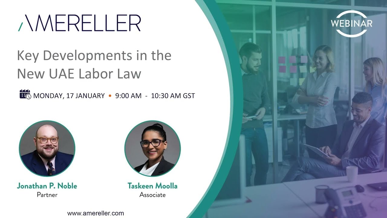 Key Developments in the New UAE Labor Law