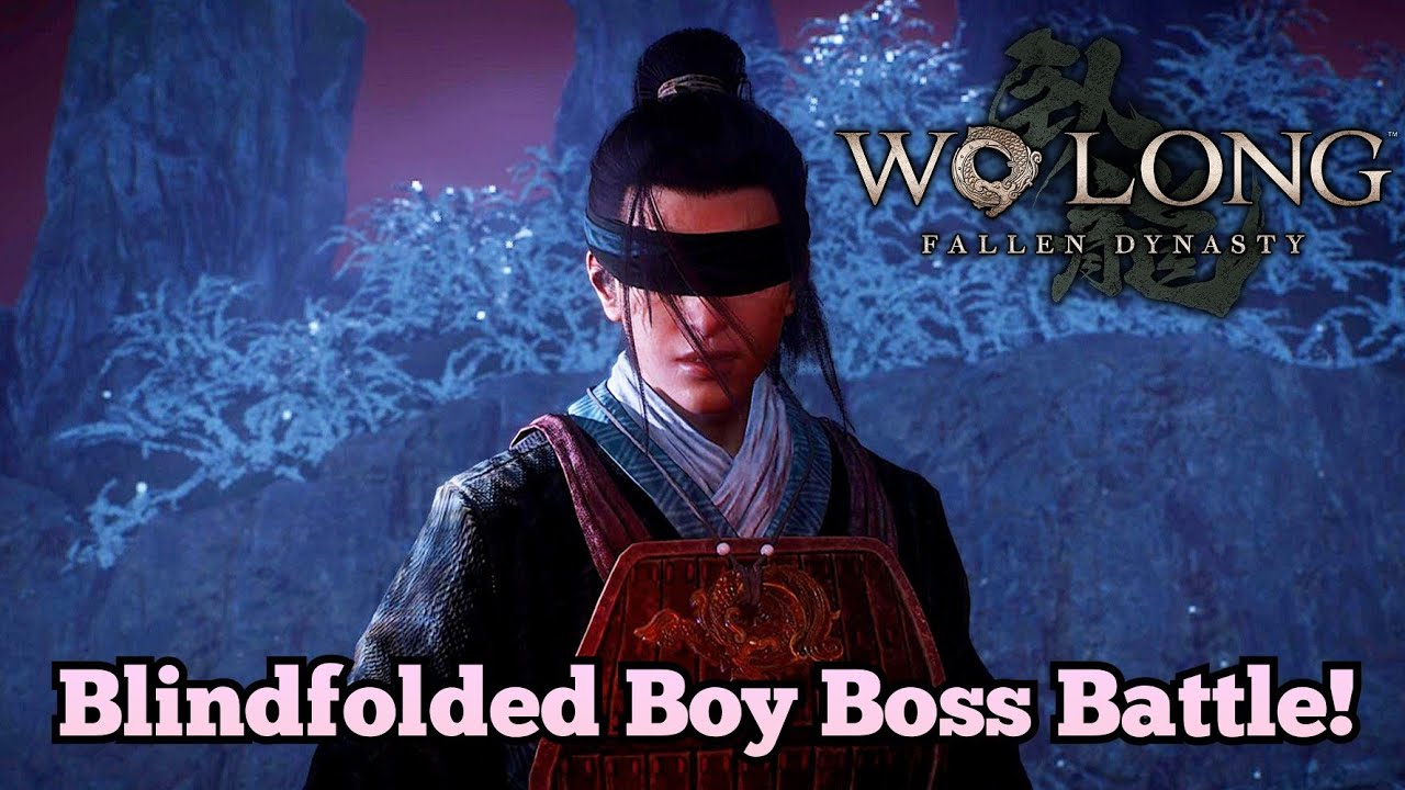 Wo Long Fallen Dynasty - Blindfolded Boy Boss Battle (Final Boss & Ending)