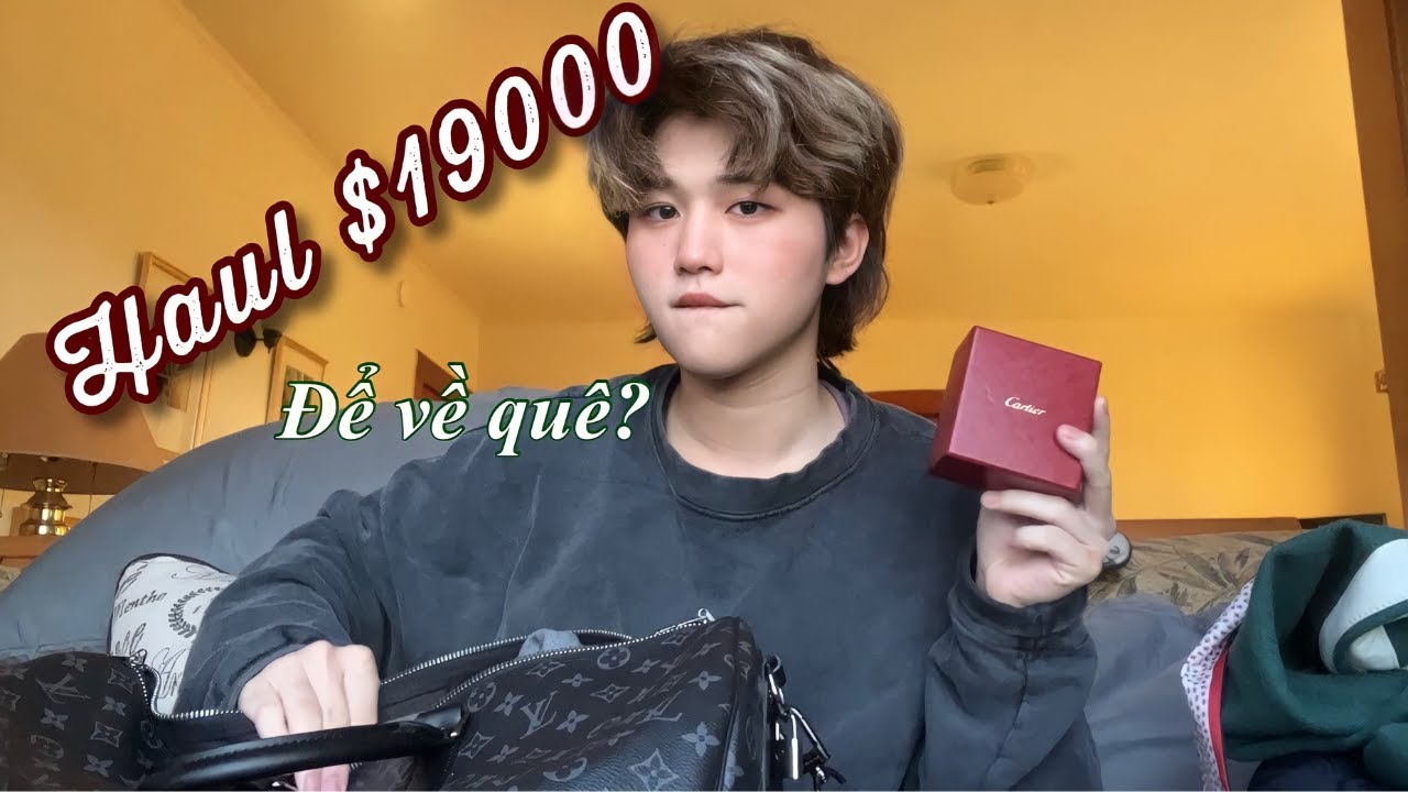 Haul #1. $19.000 quần áo để về quê !... - youtube