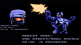 RoboCop All Bosses (No Damage With Ending) NES