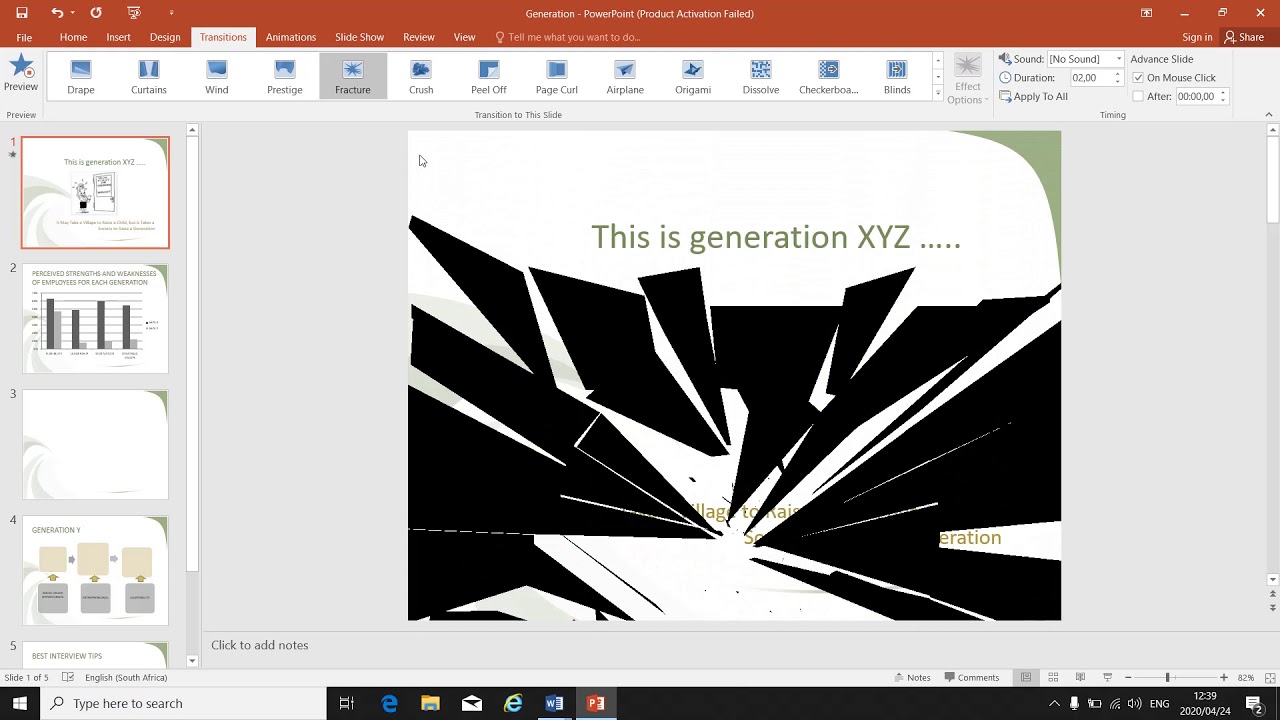 Office Data Processing L4 (PowerPoint - Adding Animations and ...
