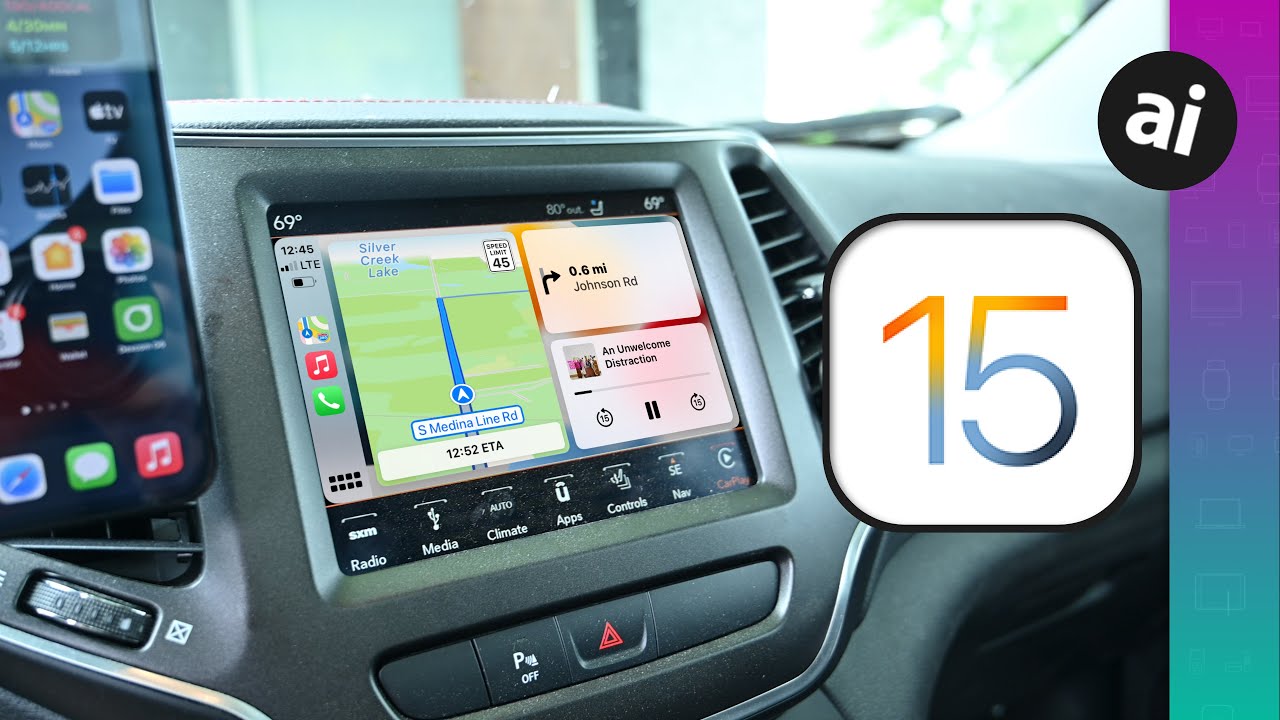 Qué cambió en Apple CarPlay con la llegada de iOS 15? - La Tercera