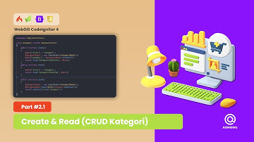 Tutorial WebGIS CI4 - #2.1 Create & Read (CRUD Kategori)