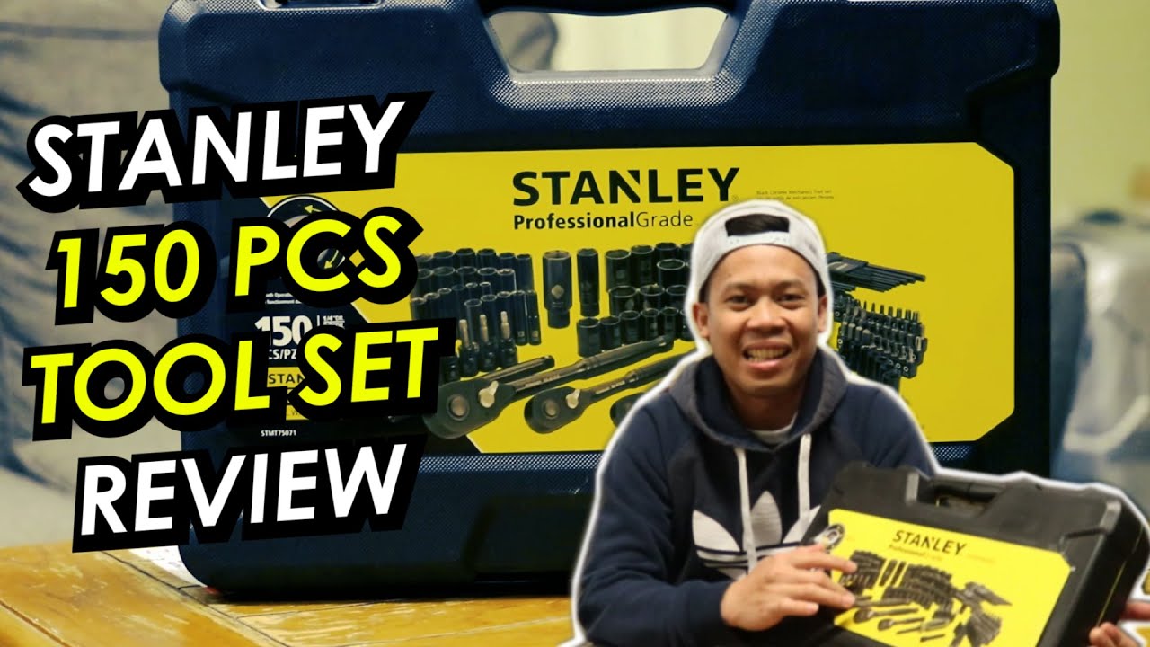Stanley Professional Grade Black Chrome Mechanics Tool Set Review