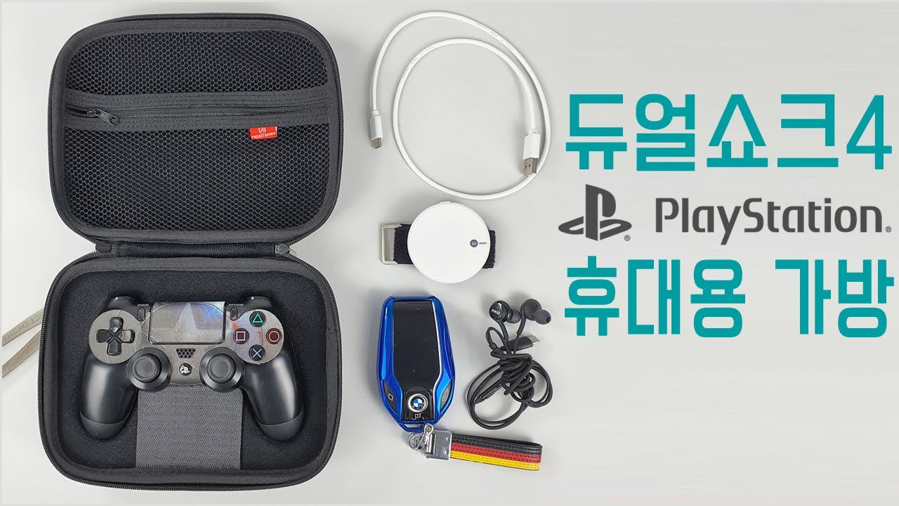 플스4 듀얼쇼크4 패드 하드케이스 휴대용 가방