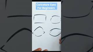 Drawing Caricature Eyes for Beginners