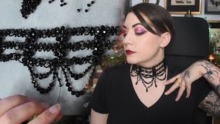 DIY Black Beaded Collar Necklace // The Limit Does Not Exist ✨ by TheClosetHistorian 9,355 views 5 months ago 16 minutes