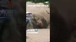 Fail &amp; Crash Jump WRC Rally Portugal Fafe #rally #crash #jump #fafe