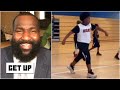 Get Up reacts to highlights of Kendrick Perkins' son on the basketball court