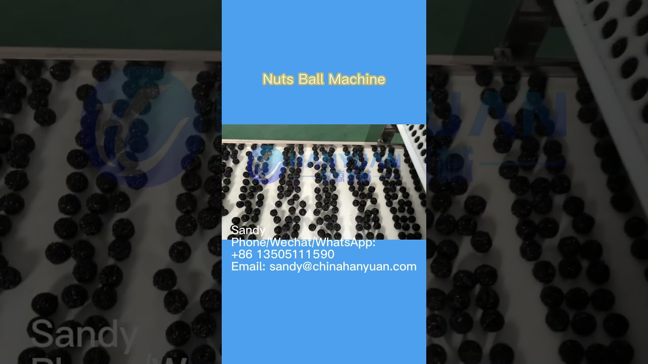 Nuts Ball Production Line Peanut Ball Machine Sesame Candy Ball Equipment