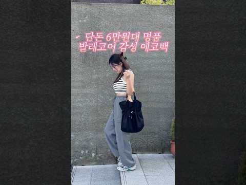 단돈 <strong>6만원대</strong> 명품 에코백으로 발레코어 갬성 🎀