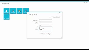 Student Fee Collecting Software Demo using C#, SqlCe, And Crystal Reports