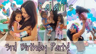 Kailani’s Birthday Party | Day in the life Vlog | Single Mom