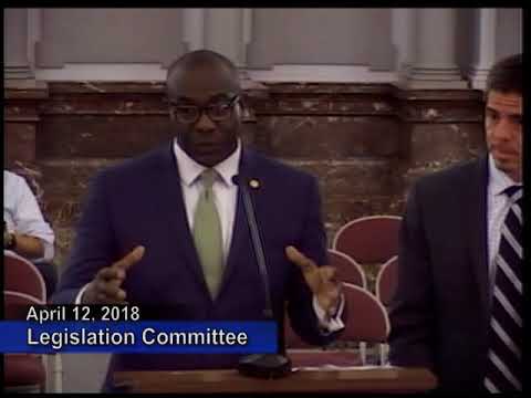 weekly meetings agenda Legislation Committee - April 12, 2018
