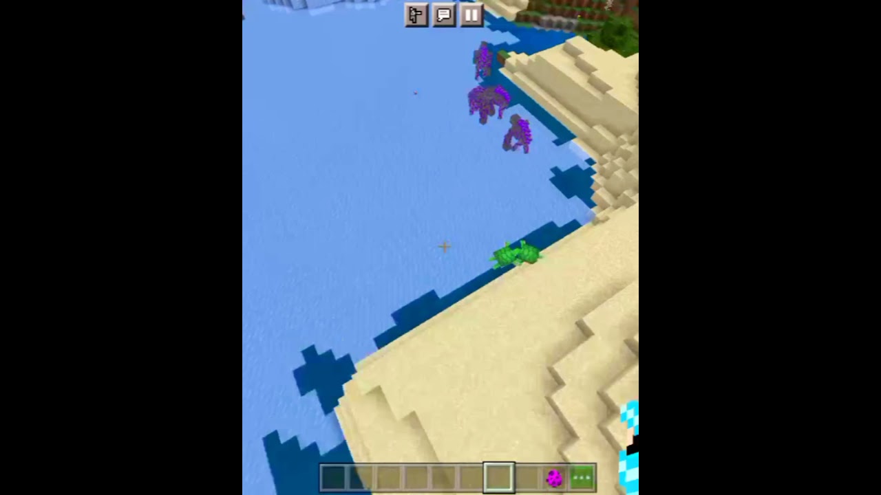 Crystal Golem in Minecraft! #shorts