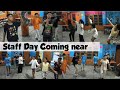 Practicing dance for staff day easy dance steps for every one tibetan tibetanvlogger