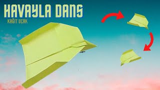 Havayla Dans Kağıt Uçak Nasıl Yapılır? / Kağıt Uçak Enleri