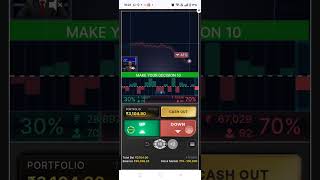 50k to 55k within minutes| Power of Casino Stock Market| win daily #casinogames #trading #winonline
