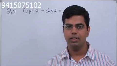 II TRIGONOMETRIC EQUATIONS CLASS 11 II  XI  NCERT  EXERCISE 3.4   QUESTION 5  II