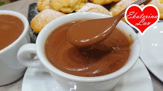 Вкуснейший горячий шоколад! Любимый рецепт! Hot chocolate! Как приготовить горячий шоколад!