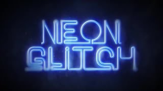 Neon Glitch Pack After Effects Templates