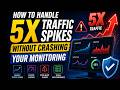 How to Handle 5x Traffic Spikes Without Crashing Your Monitoring